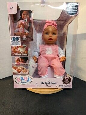 New BABY born My Real Baby Doll - Ava (Light Brown Eyes), REALISTIC BABY DOLL